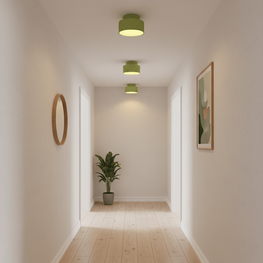 Modern Ceiling Light Resin Acrylic Stylish Dimmable Design 6