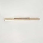 Modern Ceiling Light Yellow Travertine Linear Design LED 10
