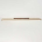 Modern Ceiling Light Yellow Travertine Linear Design LED 12