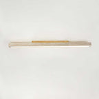 Modern Ceiling Light Yellow Travertine Linear Design LED 14