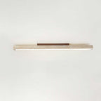Modern Ceiling Light Yellow Travertine Linear Design LED 15