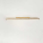 Modern Ceiling Light Yellow Travertine Linear Design LED 9