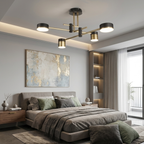 Modern Chandelier Metal Adjustable Height Integrated LED 99