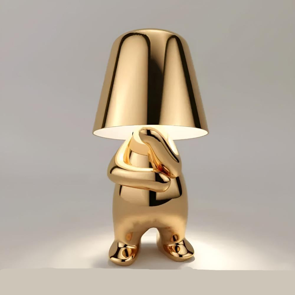 Modern Cordless Table Lamp with Frosted Glass Shade 11