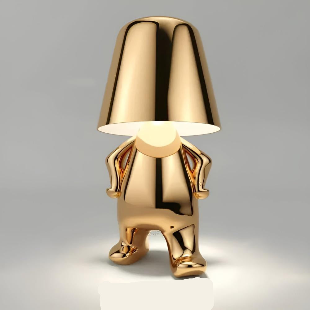 Modern Cordless Table Lamp with Frosted Glass Shade 12