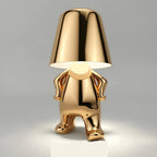 Modern Cordless Table Lamp with Frosted Glass Shade 12