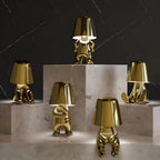 Modern Cordless Table Lamp with Frosted Glass Shade 6