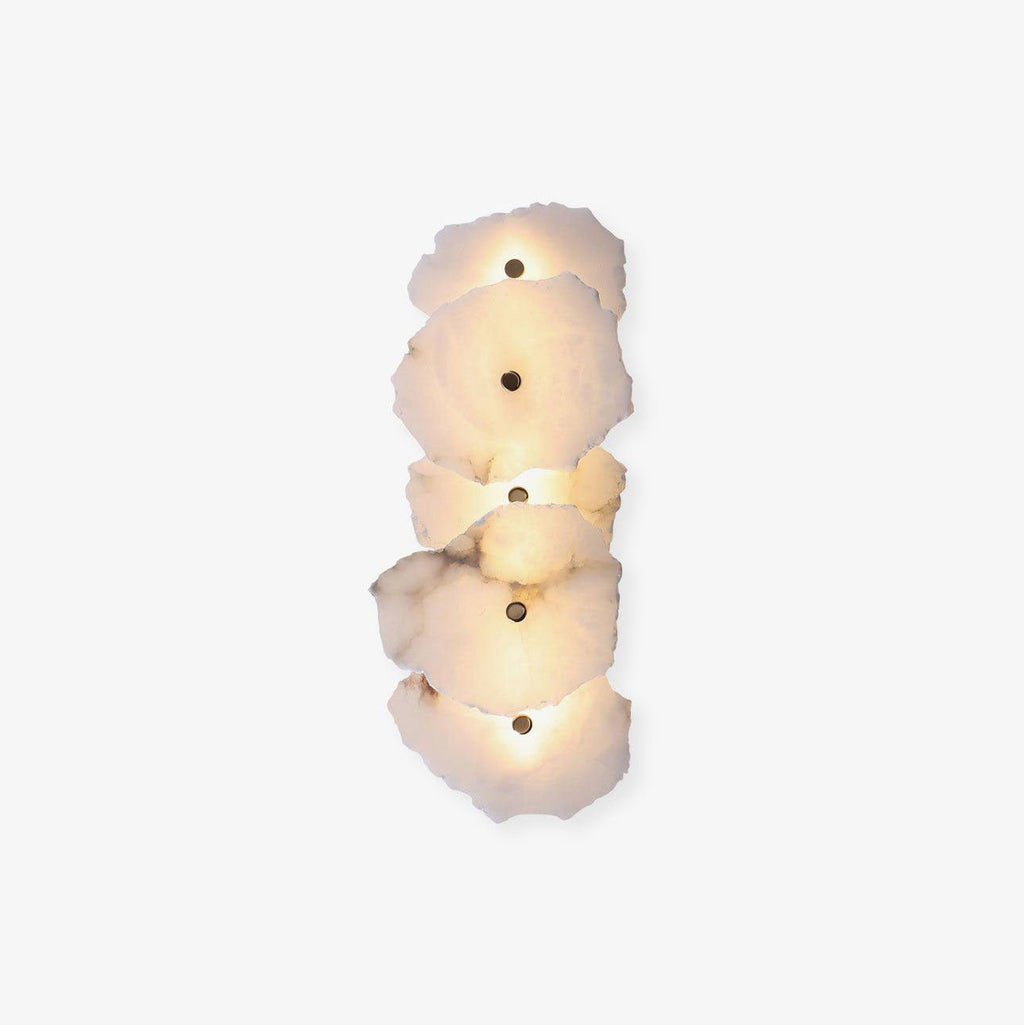 Modern Dimmable Wall Sconce With Alabaster Finish 1