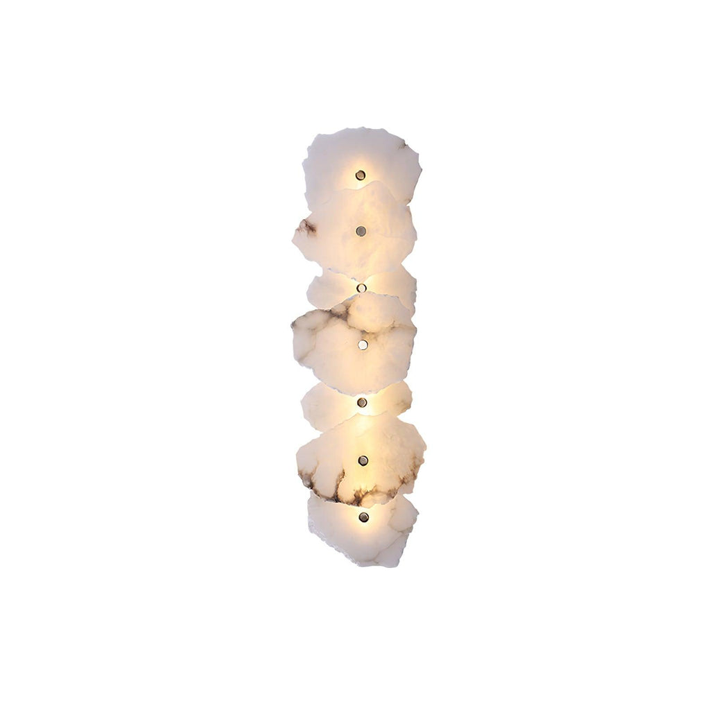 Modern Dimmable Wall Sconce With Alabaster Finish 11