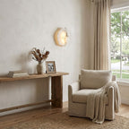 Modern Dimmable Wall Sconce With Alabaster Finish 5