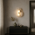Modern Dimmable Wall Sconce With Alabaster Finish 99