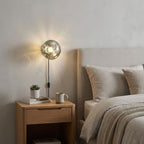 Modern Dual-Effect LED Wall Light Chrome Finish 3