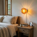 Modern Dual-Effect LED Wall Light Chrome Finish 6