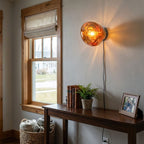 Modern Dual-Effect LED Wall Light Chrome Finish 7