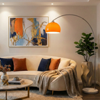 Modern Floor Lamp with Acrylic Shade – 70.87 Inch Standing Lamp for Living Room and Bedroom Decor 12