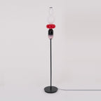 Modern Floor Lamp with Unique Glass Design and Integrated LED Light  7