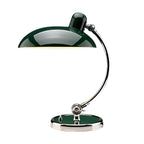 Modern Frosted Glass Desk Lamp Chrome Finish White 7