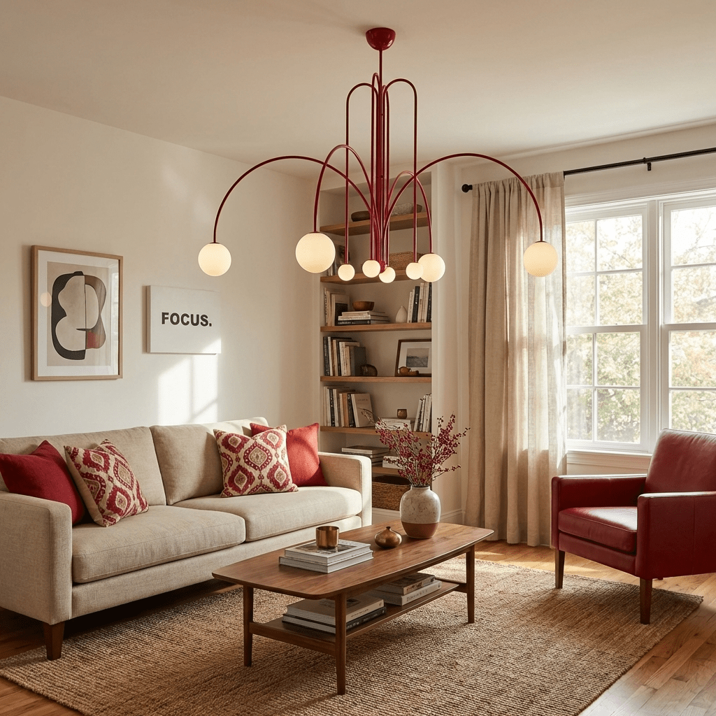 Modern Globe Pendant Light Matte Black Stem Opal White Glass Ball 3