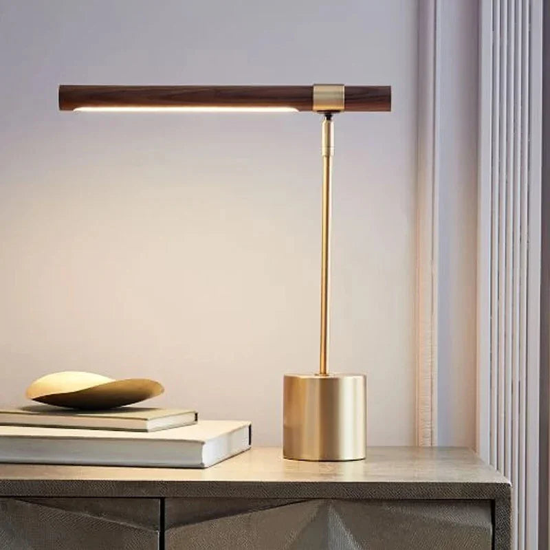 Modern Industrial Desk Lamp Metal Finish Black 1