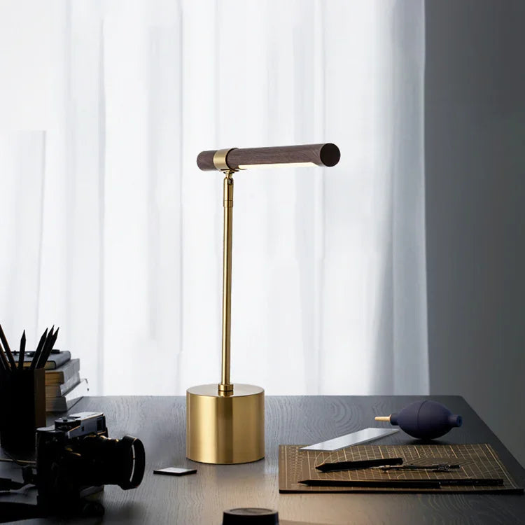 Modern Industrial Desk Lamp Metal Finish Black 2
