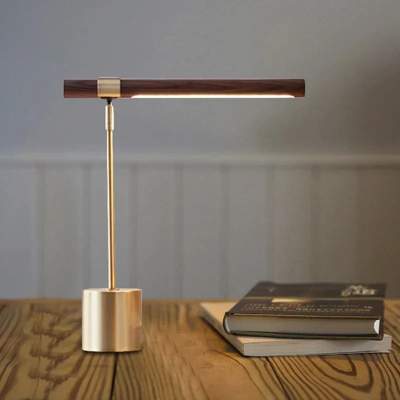 Modern Industrial Desk Lamp Metal Finish Black 5