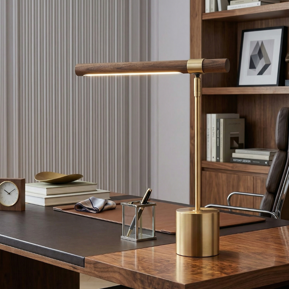 Modern Industrial Desk Lamp Metal Finish Black 99