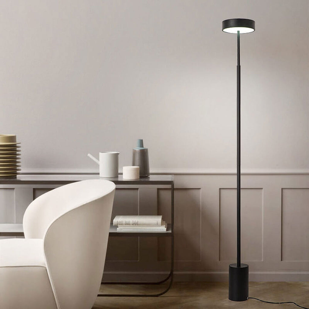 Modern LED Floor Lamp with Adjustable Color Temperature - 55.91 Minimalist Standing Lamp 11