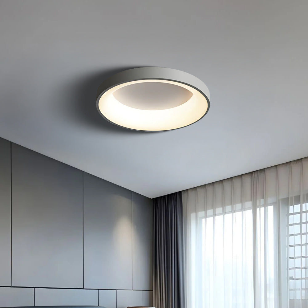 Modern LED Flush Mount Ceiling Light Fixture – Colorful Minimalist Design 13