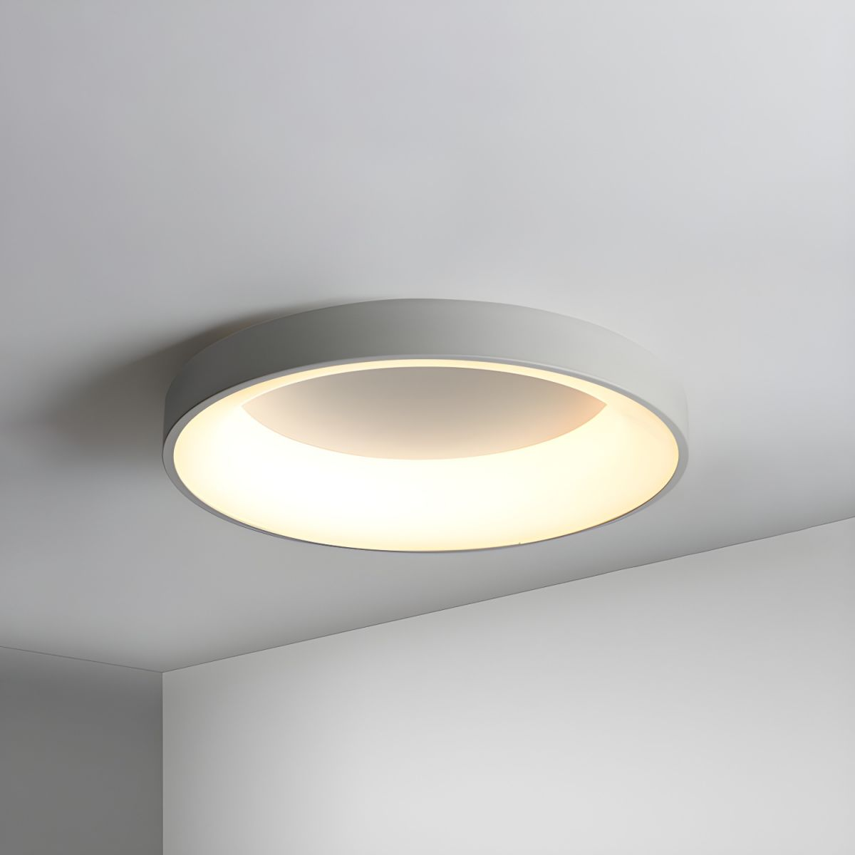 Modern LED Flush Mount Ceiling Light Fixture – Colorful Minimalist Design 15
