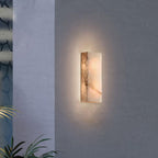 Modern LED Outdoor Wall Light Natural Stone Waterproof 8