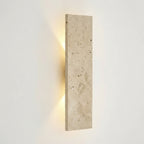 Modern LED Outdoor Wall Sconce with Natural Stone Design – Waterproof and Dimmable 0
