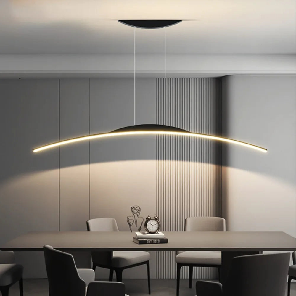 Modern LED Pendant Light – Stylish Hanging Lamp for Kitchen Island and Dining Room with Warm Light 0