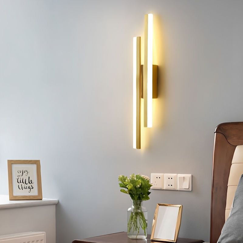 Modern LED Wall Sconce Lighting - Minimalist Design Wall Lamp with Warm White Light for Dining Room and Bar 1