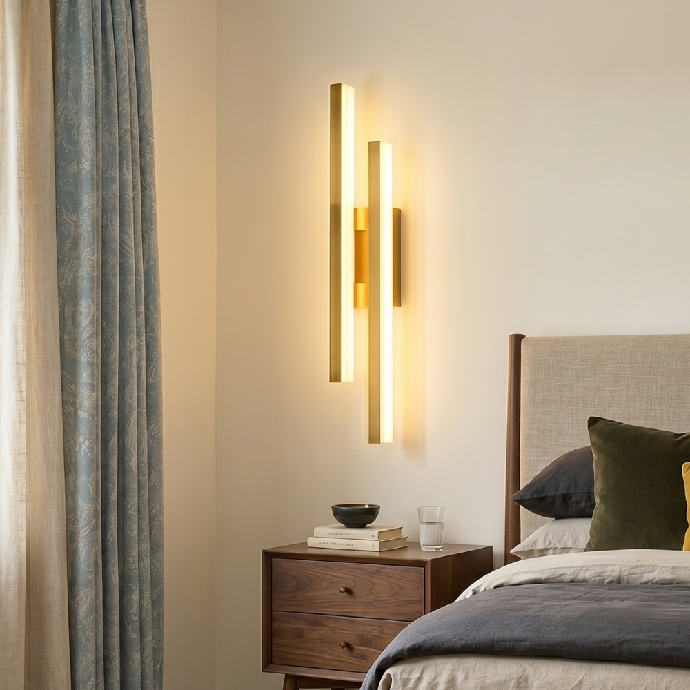 Modern LED Wall Sconce Lighting - Minimalist Design Wall Lamp with Warm White Light for Dining Room and Bar 97