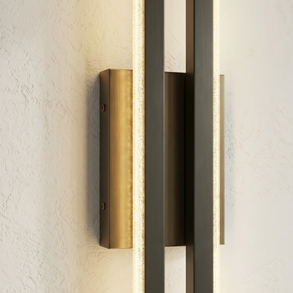 Modern LED Wall Sconce Lighting - Minimalist Design Wall Lamp with Warm White Light for Dining Room and Bar 98