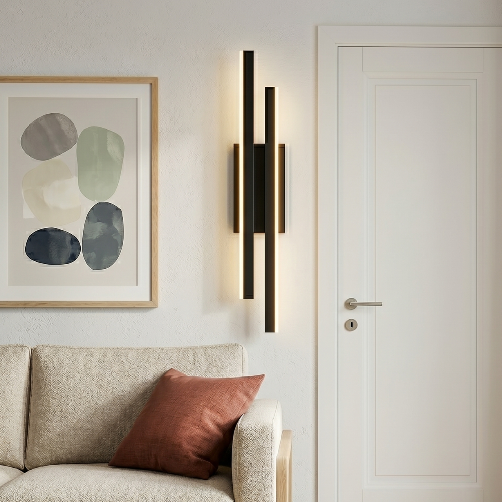 Modern LED Wall Sconce Lighting - Minimalist Design Wall Lamp with Warm White Light for Dining Room and Bar 99