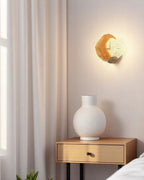 Modern Luminous Wall Clock – Asymmetrical Design, Crystalline Finish for Wall Clock Decor 2