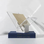 Modern Marble Document Holder Acrylic Finish 1