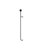 Modern Minimalist Clothes Rack Wall-Mounted Iron Gold Finish 7