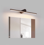 Modern Minimalist Dimmable LED Wall Light Black Metal 1