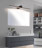 Modern Minimalist Dimmable LED Wall Light Black Metal 7