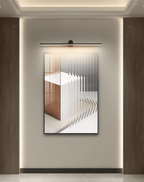 Modern Minimalist Dimmable LED Wall Light Black Metal 8