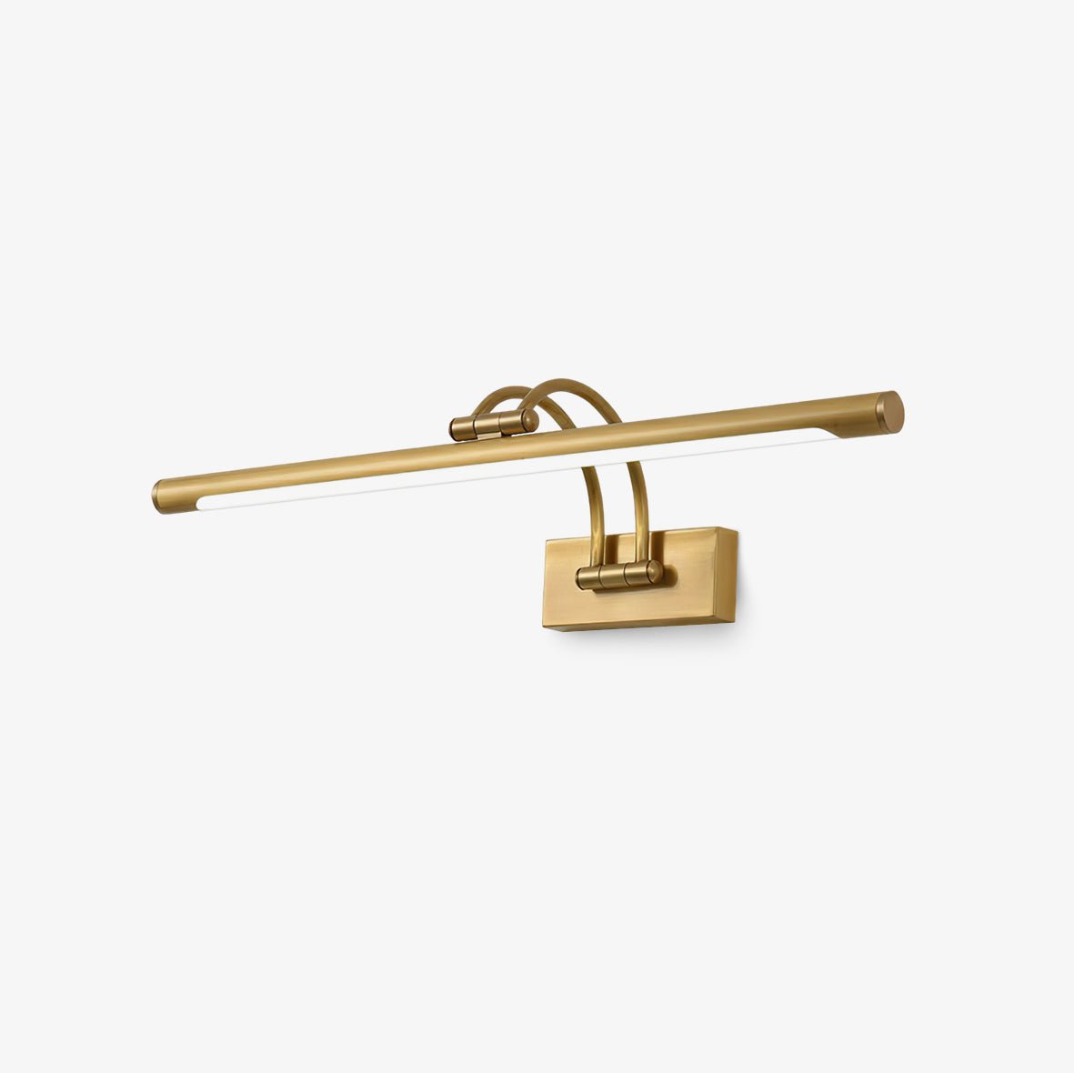 Modern Minimalist Dimmable LED Wall Sconce Brass Finish 1