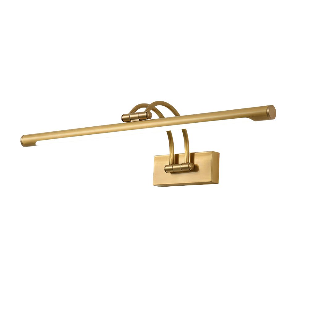 Modern Minimalist Dimmable LED Wall Sconce Brass Finish 4