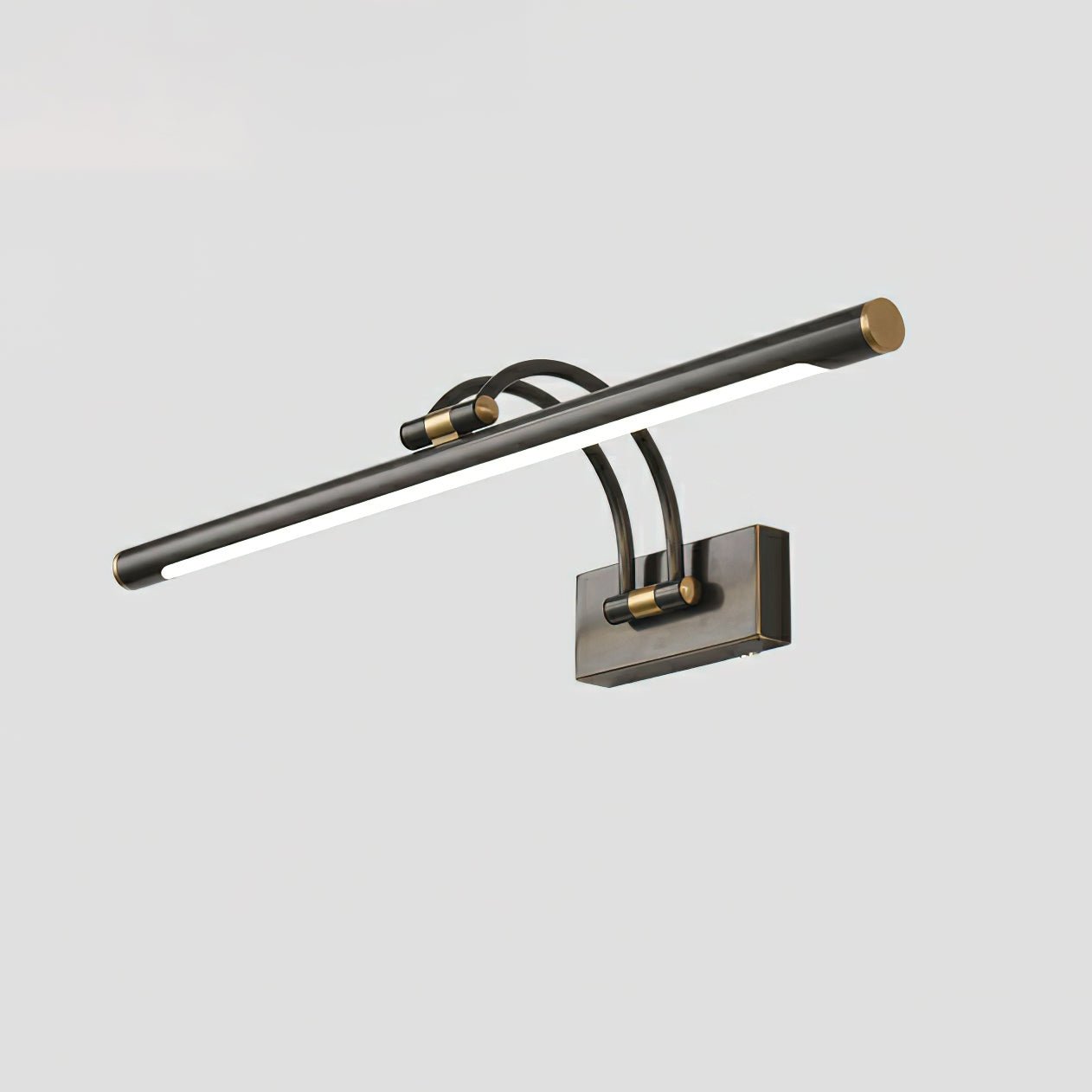 Modern Minimalist Dimmable LED Wall Sconce Brass Finish 5