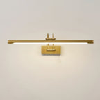 Modern Minimalist Dimmable LED Wall Sconce Brass Finish 6