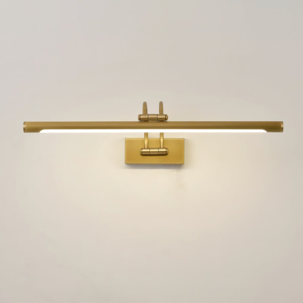 Modern Minimalist Dimmable LED Wall Sconce Brass Finish 6