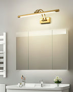 Modern Minimalist Dimmable LED Wall Sconce Brass Finish 7