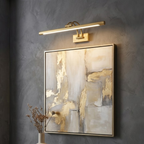 Modern Minimalist Dimmable LED Wall Sconce Brass Finish 99