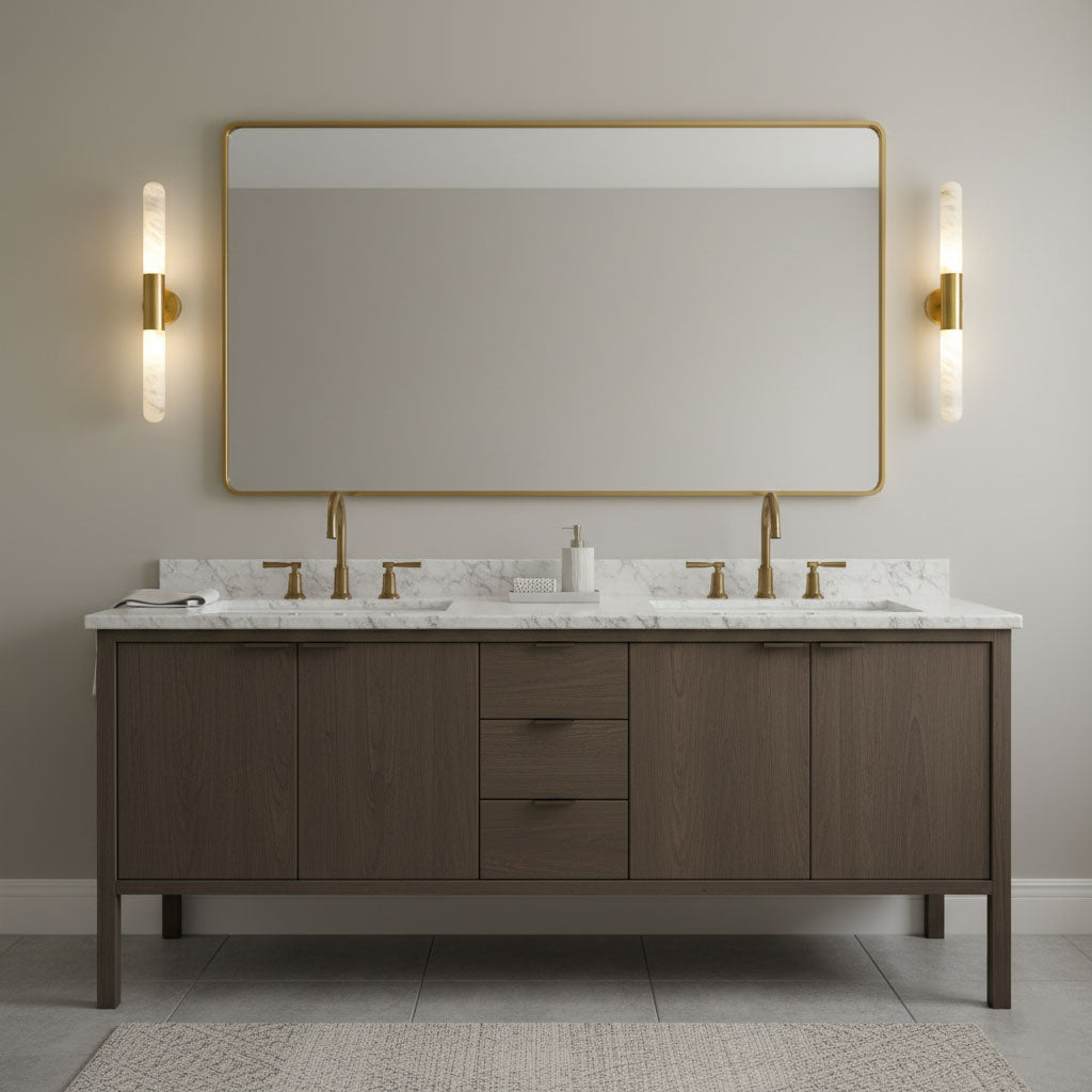 Modern Minimalist Dimmable Wall Light Black Metal Alabaster  
Elegant LED Wall Sconce Black Metal Alabaster Finish  
Contemporary Accent Wall Sconce LED Black Metal Alabaster 7